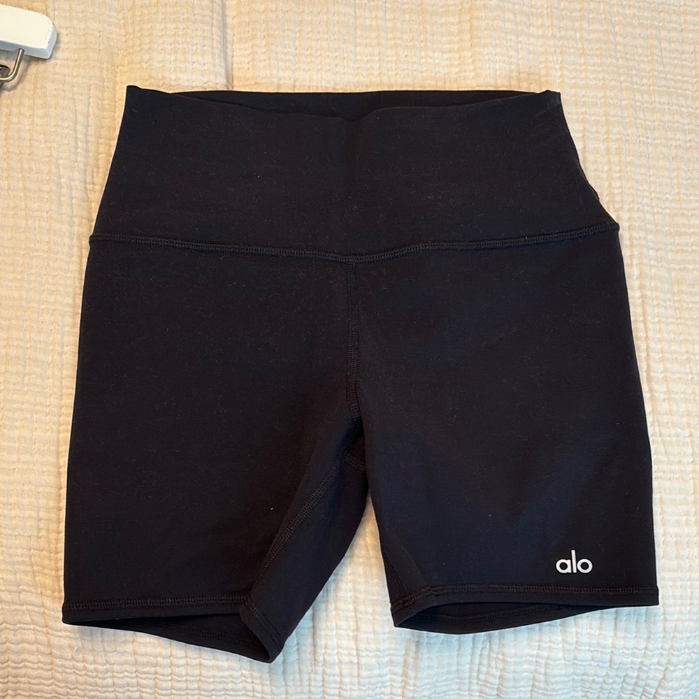 ALO Yoga Black Athletic Shorts